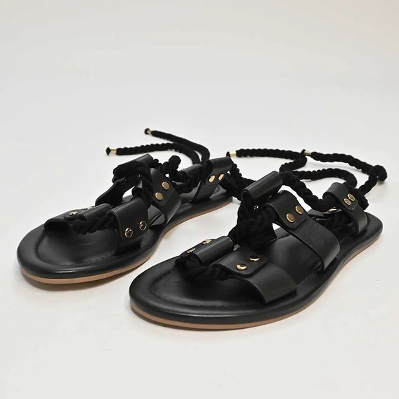 Ulla Johnson Shoes - ULLA JOHNSON EVA ROPE TIE FLAT SANDALS 41